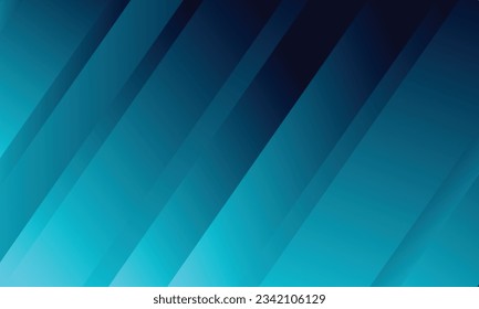 Diagonal line background template with dark blue and turquoise gradations. eps 10 vector.