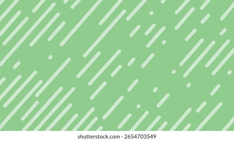 Diagonal line and dot pattern on bright green background. Minimal abstract geometric design for tech visuals. Perfect for modern web and UI graphics.
