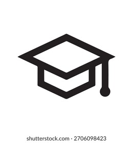 Logotipo educacional da linha diagonal com geometria moderna e nítida