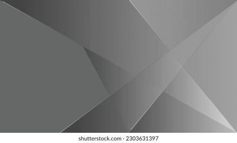 Diagonal line geometrical grey and white abstract background pattern vector illustration tech architecture