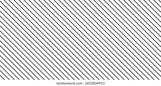 Diagonal line pattern background. Editable stroke pattern and abstract background.