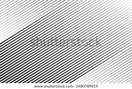 Diagonal line pattern background. Editable stroke pattern and abstract background.