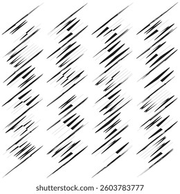 Diagonal line pattern. Bold abstract strokes. Dynamic black lines. Minimal geometric style.