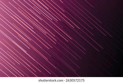 Diagonal line pattern on a dark gradient mesh background. Modern abstract vector design with flowing motion and digital aesthetics