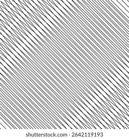 Diagonal line pattern. White vector texture. Clean surface shape. Minimal stripe figure.