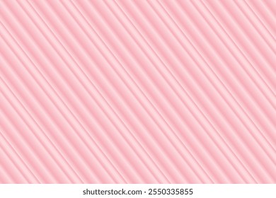 Diagonal Line Stipes On Pink Background. Abstract Texture Banner Vector Illustration For E-commerce, Fashion, Website, Cover, Etc.