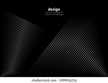 Diagonal lines background. Modern abstract stripe pattern. Vector illustration