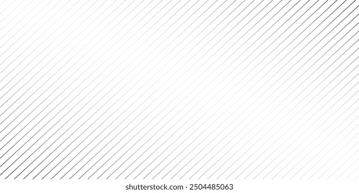 Diagonal lines background, seamless repeatable texture, rows of slanted gray lines, stripes grid, mesh pattern with dashes, minimal background