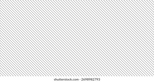 Diagonal lines balck stripes pattern. Repeat straight stripes texture background.
