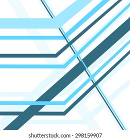diagonal lines blue vector abstract background