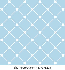 Diagonal lines and cross patten background.