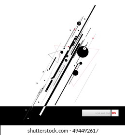 diagonal lines forming a sleek, minimalist layout