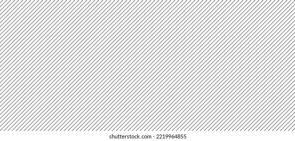 Diagonal lines gray on white background, stripes grid, mesh pattern with dashes, seamless repeatable texture - stock vector