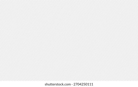 Líneas diagonales Fondo HD. textura gris Horizontal fondo de rayas rectas. Ilustración vectorial