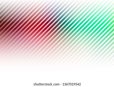 Diagonal lines on red green background. Vector Eps10