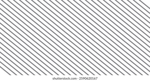 Diagonal lines on white background. Rows of slanted black lines. Stripes grid.