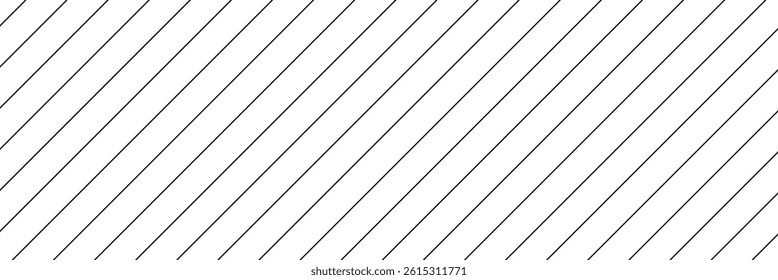 Diagonal lines pattern, vector seamless background