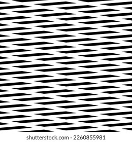 Diagonal lines seamless pattern. Angled stripes ornament. Linear motif. Pinstripes print. Striped background. Tilted line shapes wallpaper. Slanted stripe figures backdrop. Vector illustration
