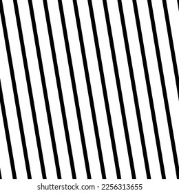 Diagonal lines seamless pattern. Linear motif. Angled stripes ornament. Pinstripes print. Striped background. Tilted line shapes wallpaper. Slanted stripe figures backdrop. Vector illustration