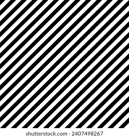 diagonal lines seamless pattern vector illustration,black and white colors diagonal striped background.