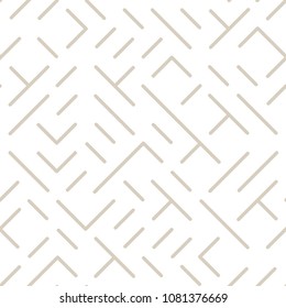 Diagonal lines and shapes seamless pattern, repeat background for web and print