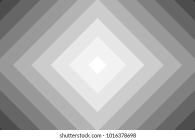 Diagonal lines, Squares soft background, Concentric square gray vector pattern