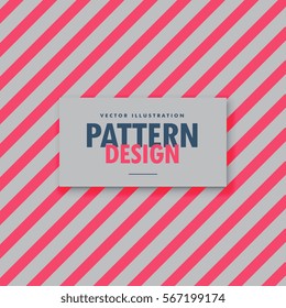 diagonal lines stripe background in gray and pink color