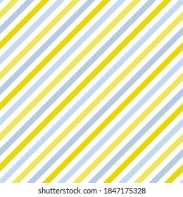 Diagonal lines stripes trendy vector seamless pattern. Parallel lines geometry. Bar stripes wallpaper. Colorful oblique parallel lines endless ornament.