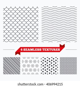 Diagonal lines, waves and geometry design. Roof tile lines texture. Stripped geometric pattern. Modern repeating stylish texture. Material patterns.