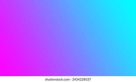 Diagonal magenta to cyan gradient background. High contrast colors for a dynamic and vibrant impression. Perfect for design projects, web layouts, and photoshoot backdrops.