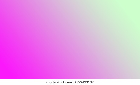 Fundo de gradiente magenta diagonal a verde-claro. Perfeito para projetos de design, layouts da Web e painéis fotográficos.