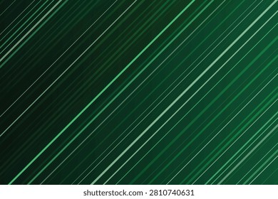Diagonal neon green light streaks on dark background