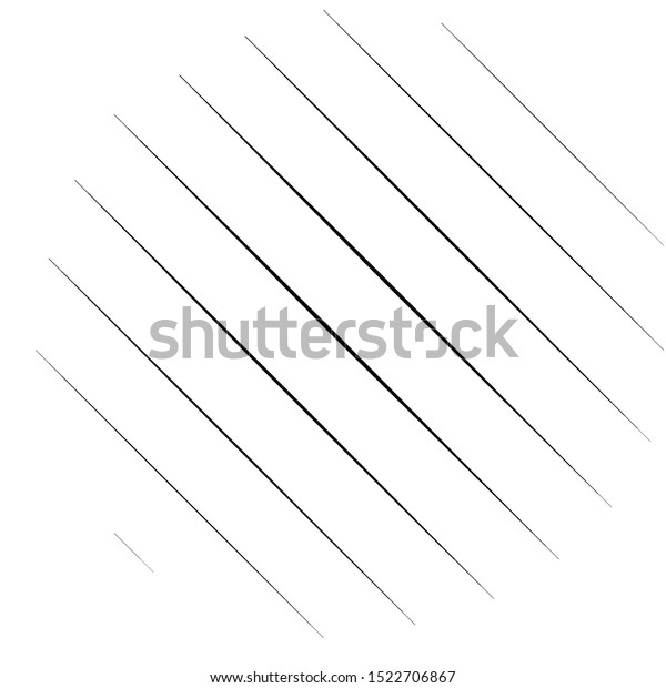 Diagonal, oblique lines\
abstract geometric circle. Slanting, slope lines halftone circle.\
Radial, circular skew, tilt parallel straight stripes (Thin lines\
version)