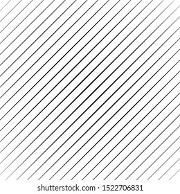 Diagonal, oblique lines, strips abstract, geometric pattern background. Slanting, slope lines halftone texture. Radial, radiating skew / tilt lines. (Square format)