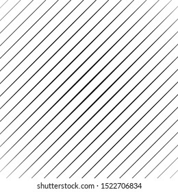 Diagonal, oblique lines, strips abstract, geometric pattern background. Slanting, slope lines halftone texture. Radial, radiating skew / tilt lines. (Square format)