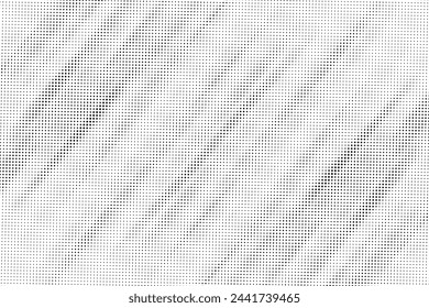 Diagonal, oblique, slanting dots lines, stripes geometric vector pattern. Abstract halftone texture and background. Vector illustration.	