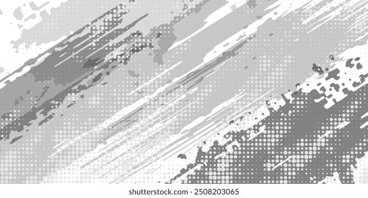 Diagonal, oblicua, líneas de puntos inclinadas, rayas patrón de Vector geométrico. Abstractas textura y fondo semitono. Ilustración vectorial.