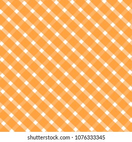 Diagonal orange lines vector background.