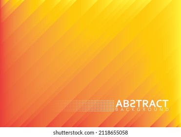 Diagonal orange yellow line abstract background with dynamic shadow. Modern corporate concept. Vector illustration. For business, corporate, institution, party, festive, seminar, and talks. EPS 10.