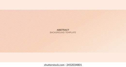 Diagonal pattern monochromatic of peach tones, pink and beige colors background vector illustration.