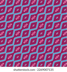 Diagonal pattern. Repeat decorative design.Abstract texture for textile, fabric, wallpaper, wrapping paper.