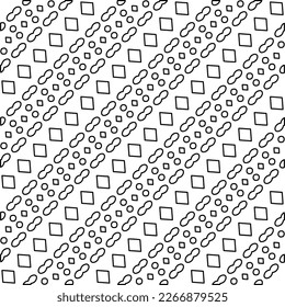  Patrón diagonal.Textura ornamental monocromática con formas lineales lisas, líneas de zigzag, patrón de encaje.Resumen de patrones geométricos en blanco y negro para página web, texturas, tarjeta, afiche, tela, textil.