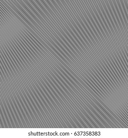 Diagonal pinstripes. Repeated color lines on white background. Surface pattern design with linear ornament. Disco lights motif. Stripes wallpaper. Digital paper for web designing. Vector art.