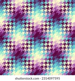 Diagonal plaid pattern. Moire overlapping effect. Vector seamless image.