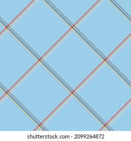 Diagonal Plaid Tartan textured Seamless pattern design suitable for fashion textiles and graphics