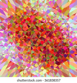 Diagonal polygonal background. Colorful diamond polygonal vector background.