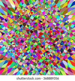 Diagonal polygonal background. Colorful diamond polygonal vector background.