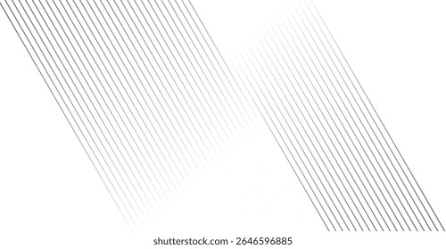 Precisão Diagonal: Matriz de Gradiente de Linha de Prata em Fundo Branco Puro, Evocando Design Minimalista e Precisão Tecnológica para Visuais Elegantes e Contemporâneos