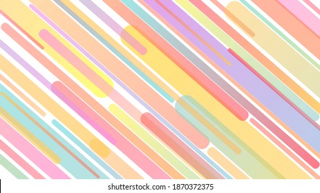 Diagonal rainbow colors abstract lined vector design background. Geometric colorful bright red, blue, violet and yellow trendy hipster pop art background, creative color mesh stylish banner design