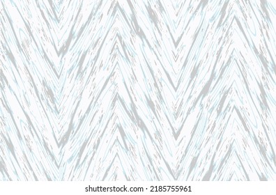 Diagonal sand ikat stripes. Zigzag pattern seamless. Geometric chevron abstract illustration, wallpaper. Tribal ethnic vector texture style. Folk embroidery. Indian, Scandinavian, american  rug carpet